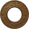 Ekena Millwork Daniela Ceiling Medallion (Canopies up to 3 7/8"), 8"OD x 3 7/8"ID x 1/2"P, Smokey Topaz Crackle CM08DNSTC - alternate 1